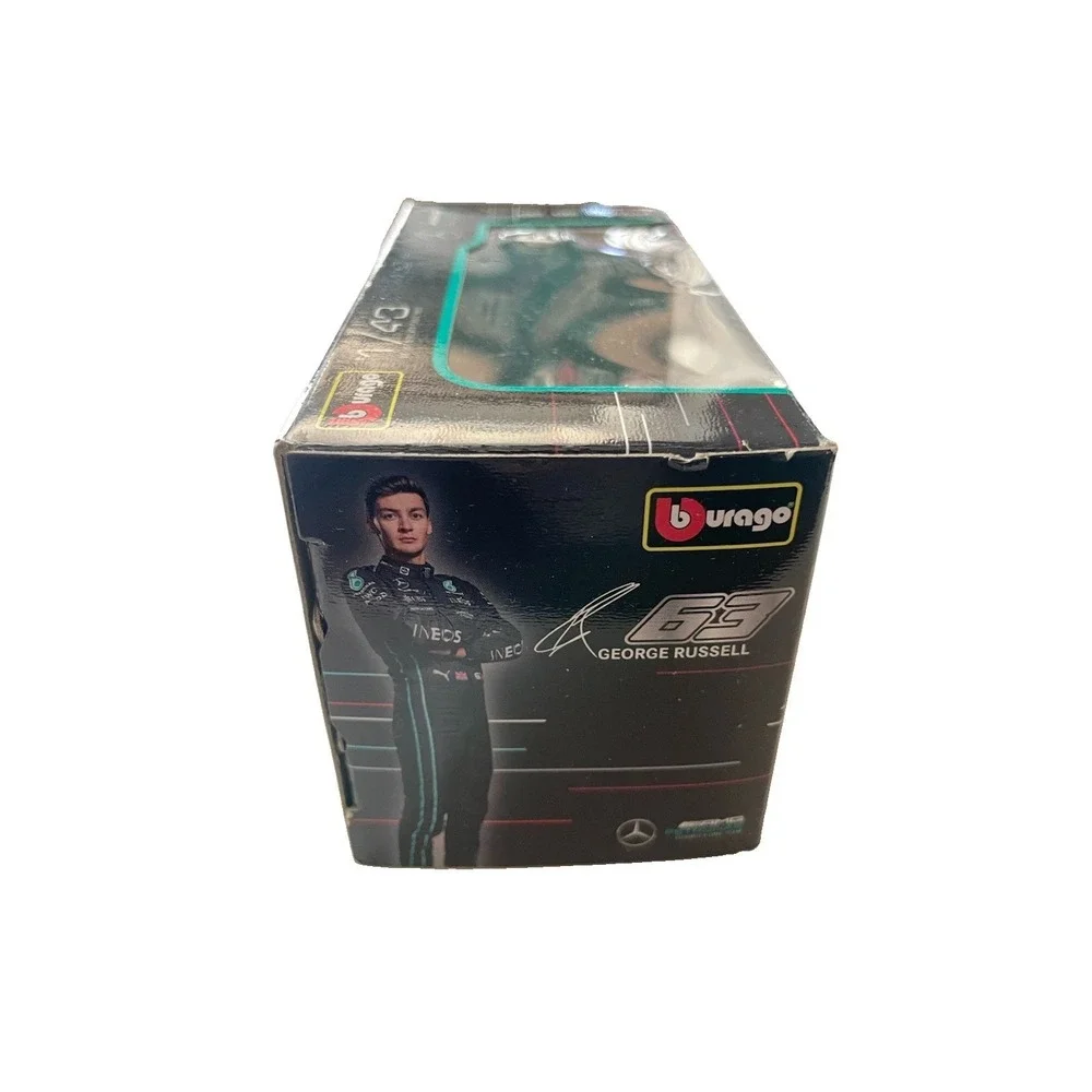 George Russell Bburago 1:43 Petronas F1 Formula Mercedes AMG Car‎ 63